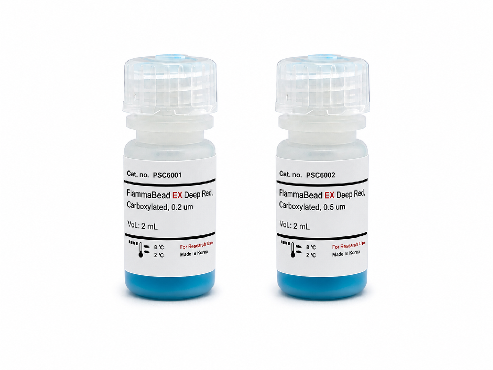 FlammaBead深红色荧光微球, 羧化处理, 0.2微米，货号：PSC6001